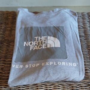 The North Face Gray Long Sleeve Tee